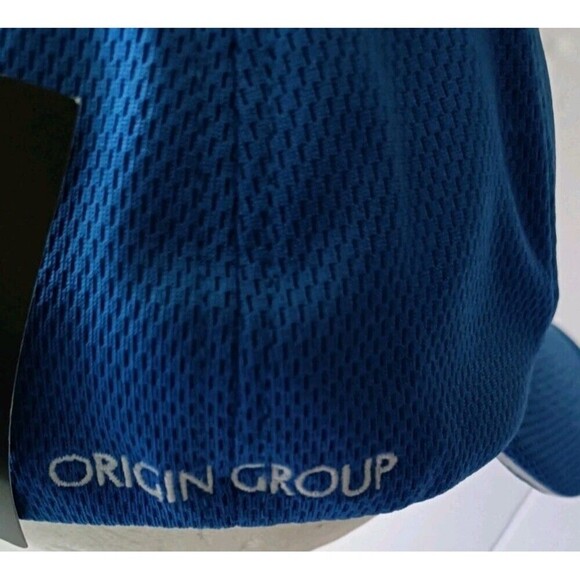 Nike Dri-FIT Stretch Sandwich Bill Cap 333115 Pacific Blue M/L Origin Group New - Picture 5 of 9